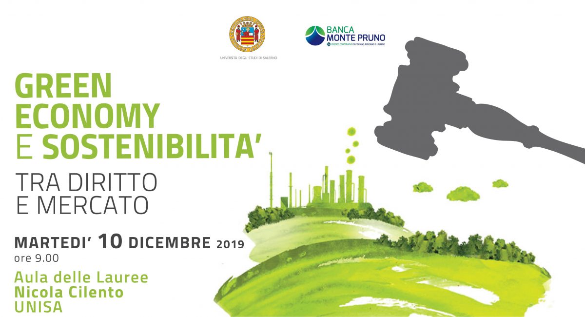 Green Economy e sostenibilità tra diritto e mercato | Convegno del 10/12/2019